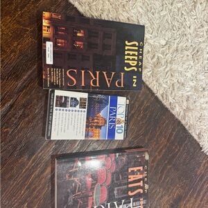 Paris Travel Guide Book Set